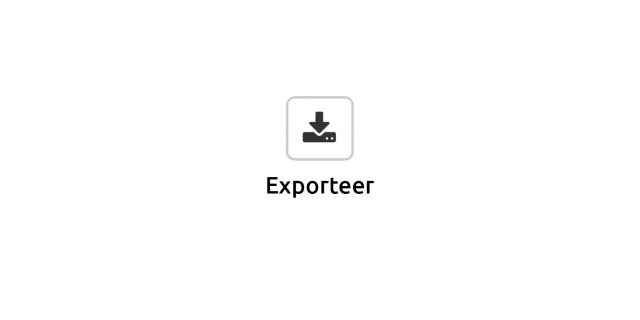 2. Download je Explorit als een html-bestand via de knop 'Exporteer'.