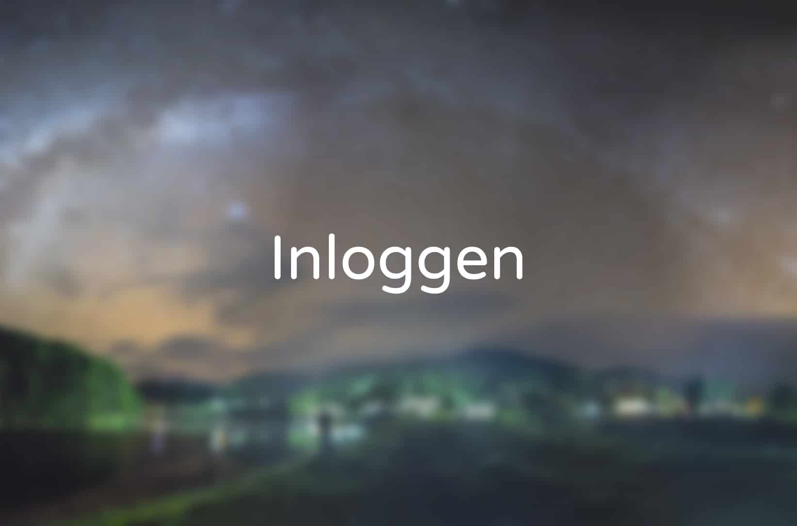 Inloggen